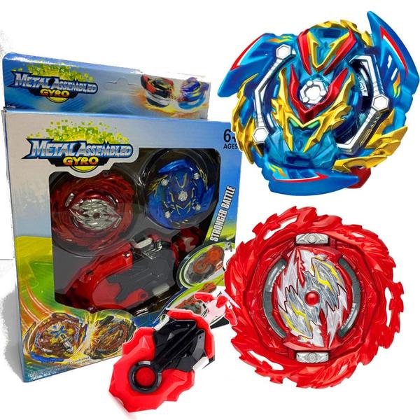 Imagem de Beyblade Valtriek e Vanish Longinus Lançador-Db corda