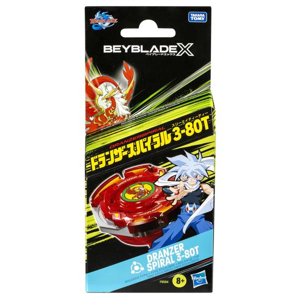 Imagem de Beyblade X Dranzer Spiral 3-80T Anniversary X-Over Top