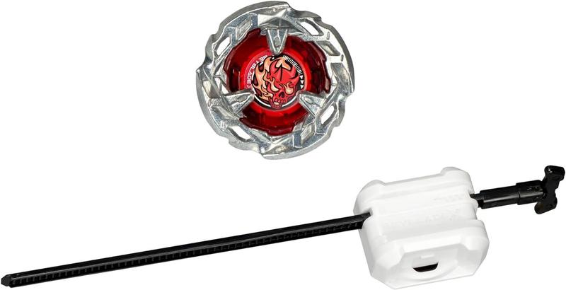 Imagem de Beyblade X Scythe Incendio 4-60T Kit Inicial com pião e lançador Hasbro F9583