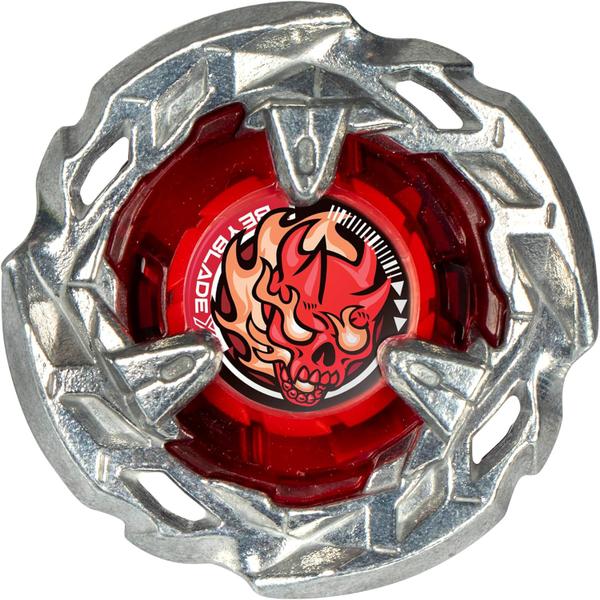 Imagem de Beyblade X Scythe Incendio 4-60T Kit Inicial com pião e lançador Hasbro F9583