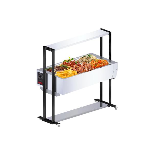 Imagem de BF622 Buffet térmico aquecido Inox 6 cubas com tampa 220V