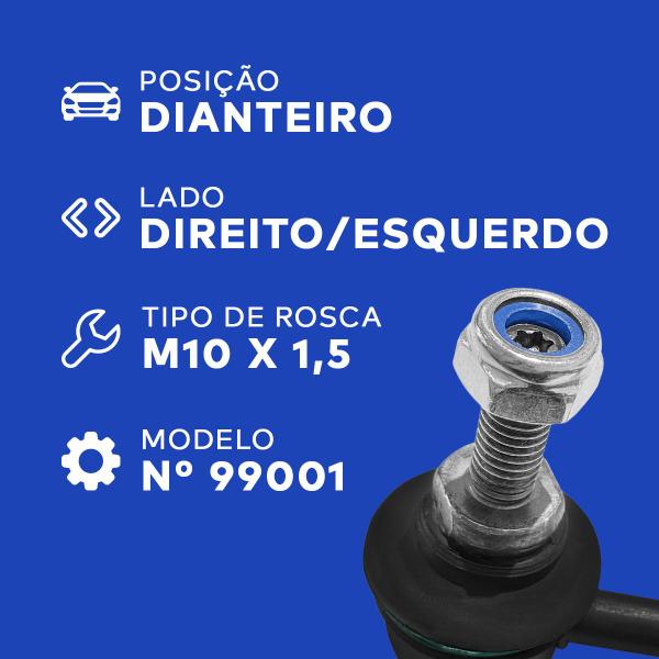 Imagem de Bialeta Dianteira Citroen Peugeot Suspensão Nakata