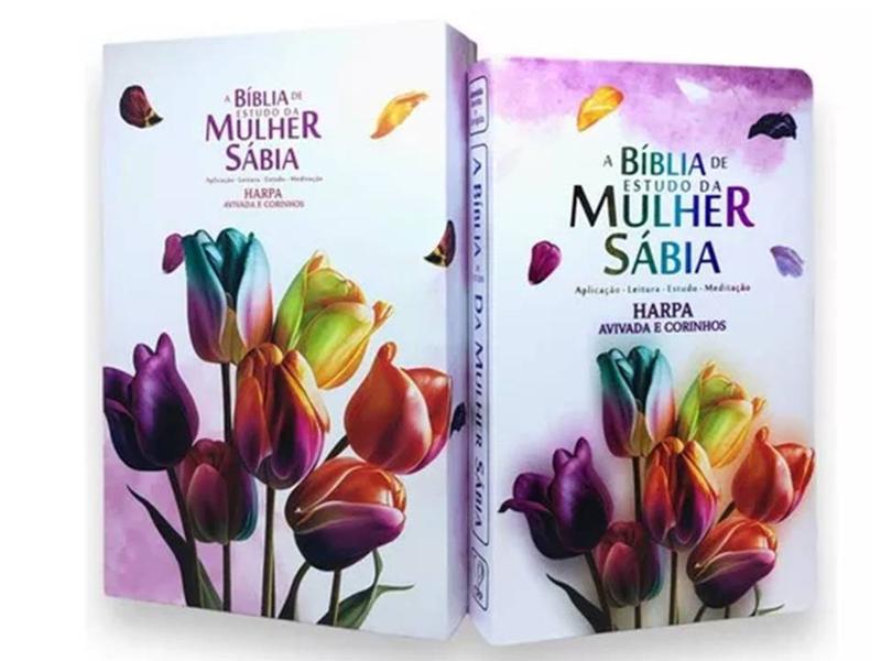 Imagem de Bíblia de Estudo Mulher Sábia + Livro Mulheres Da Bíblia+ Box P/ Presente