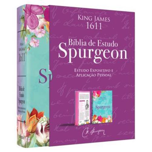 Imagem de Biblia De Estudo Spurgeon - Feminina - Bv Books