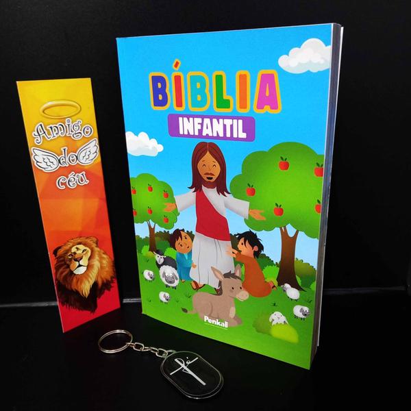 Imagem de Biblia livrinho brochura crianças menino jesus infantil kt