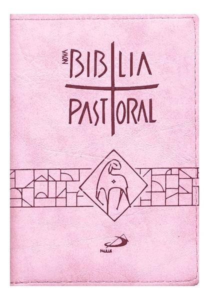 Imagem de Bíblia Sagrada Nova Pastoral Media Capa Zíper Emborrachada Completa