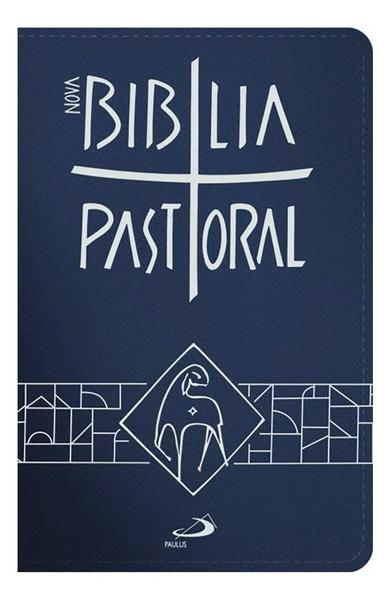 Imagem de Bíblia Sagrada Nova Pastoral Media Capa Zíper Emborrachada Completa