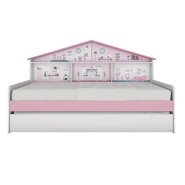 Imagem de Bicama Infantil Casa de Boneca Diversão com Led - Pura Magia