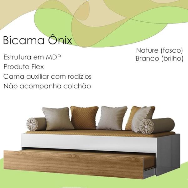 Imagem de Bicama Solteiro Flex 3800 Branco Nature PLLA