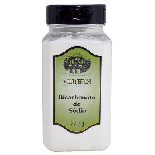 Bicarbonato de Sódio 220g - Villa Cerroni Imagem de Bicarbonato de Sódio 220g - Villa Cerroni