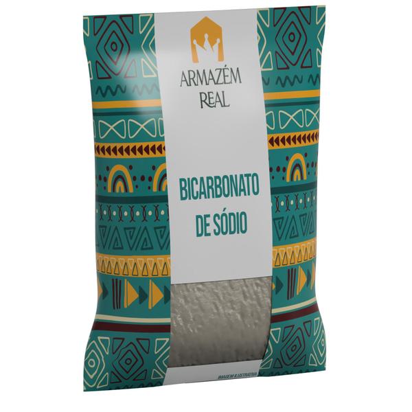 Bicarbonato De Sódio 250g Extra Fino Natural Armazém Real Imagem de Bicarbonato De Sódio 250g Extra Fino Natural Armazém Real
