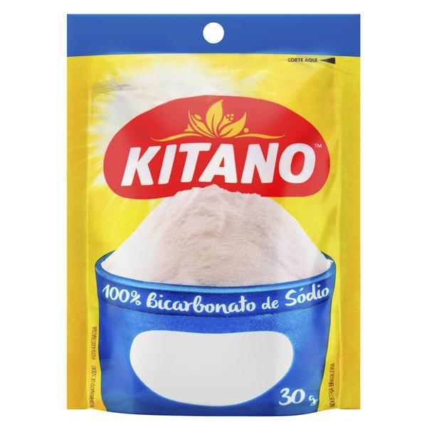 Bicarbonato de Sódio Kitano 30g Imagem de Bicarbonato de Sódio Kitano 30g