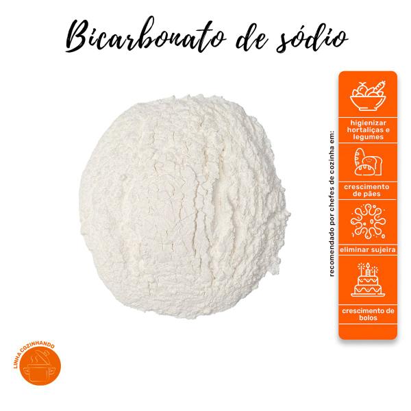 Bicarbonato de Sódio Qualidade Superior Premium Kit 3 Pouch 100g - Natural do Povo Imagem de Bicarbonato de Sódio Qualidade Superior Premium Kit 3 Pouch 100g