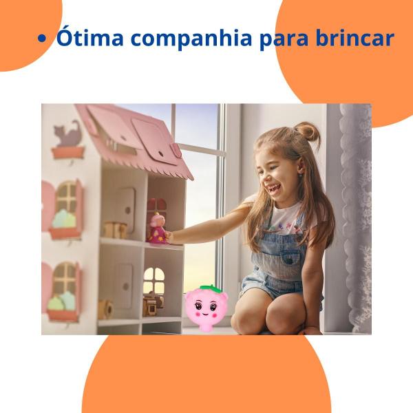 Bichinho Apertar Anti Estresse Fruta - Daicommerce Imagem de Bichinho Apertar Anti Estresse Fruta