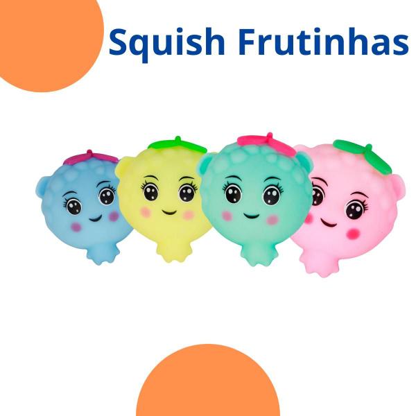 Bichinho Apertar Anti Estresse Fruta - Daicommerce Imagem de Bichinho Apertar Anti Estresse Fruta