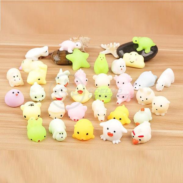 Imagem de Bichinhos Squishy Mochi Fidget Brinquedo de Apertar TikTok Silicone Sensorial Relaxa