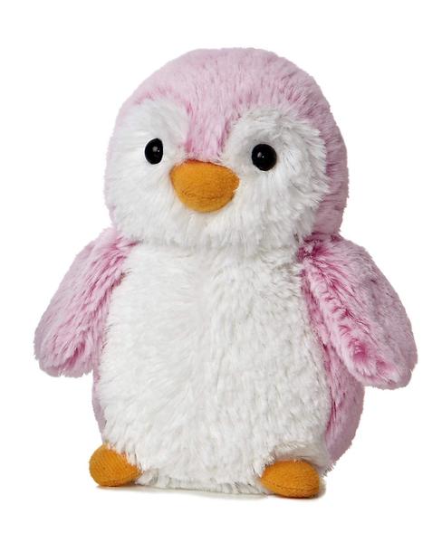 Imagem de Bicho de pelúcia Aurora Playful Pompom Penguin Bright Pink 15cm