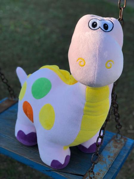 Imagem de Bicho de pelúcia brinquedo dinossauro pelúcia dino 60 Cm decoração festa