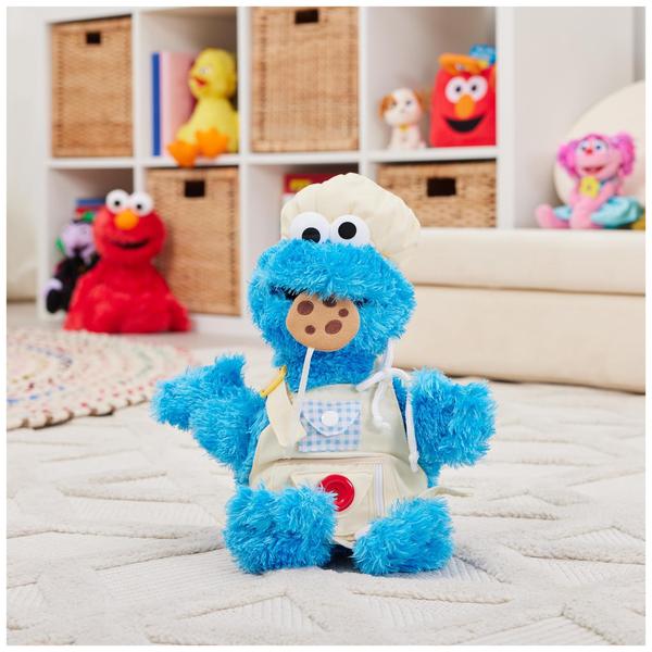 Bicho de pelúcia de 43 cm Cookie Monster - Ensinando-me a mim mesmo - GUND Imagem de Bicho de pelúcia de 43 cm Cookie Monster - Ensinando-me a mim mesmo - GUND