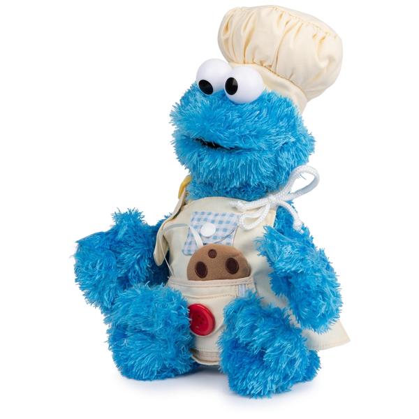 Bicho de pelúcia de 43 cm Cookie Monster - Ensinando-me a mim mesmo - GUND Imagem de Bicho de pelúcia de 43 cm Cookie Monster - Ensinando-me a mim mesmo - GUND