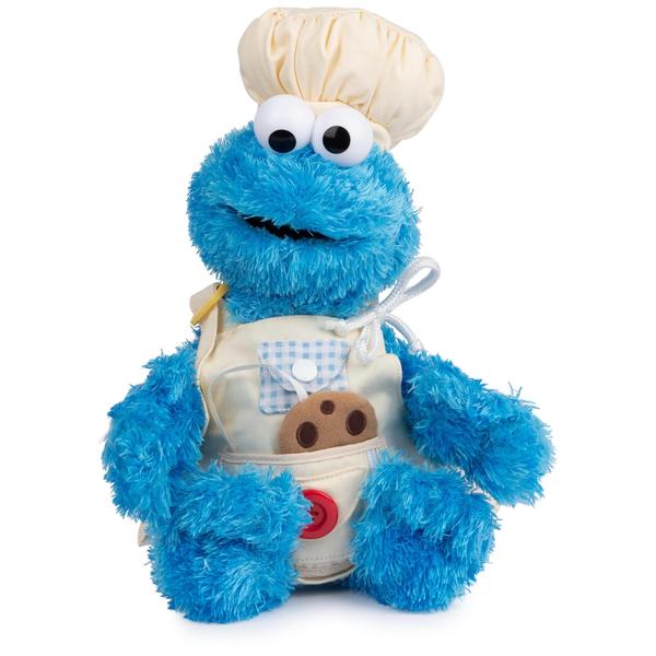 Bicho de pelúcia de 43 cm Cookie Monster - Ensinando-me a mim mesmo - GUND Imagem de Bicho de pelúcia de 43 cm Cookie Monster - Ensinando-me a mim mesmo - GUND