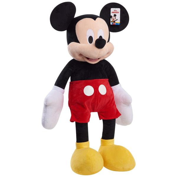 Imagem de Bicho de pelúcia Disney Junior Mickey Mouse de pelúcia para crianças de 1 m de altura