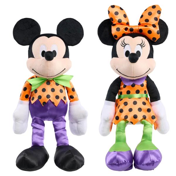 Imagem de Bicho de pelúcia Disney Mickey Mouse Halloween 19cm