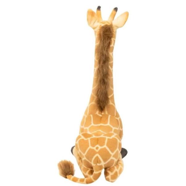 Imagem de Bicho de Pelúcia Girafa Grande Deitada Realista Atóxico e Hipoalérgico 55cm - Fofy Toys