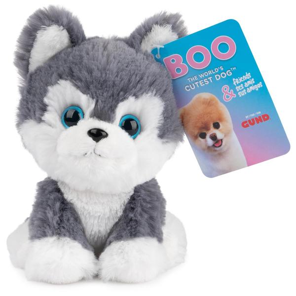 Imagem de Bicho de pelúcia GUND Boo & Friends Collection Husky Puppy 5"