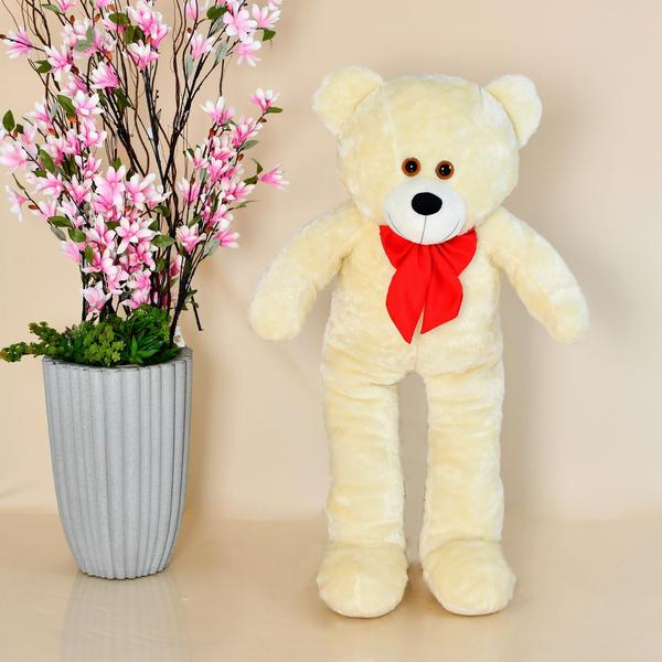 Imagem de Bicho de Pelucia Macio Urso Teddy 90 Cm Grande Para Brincar