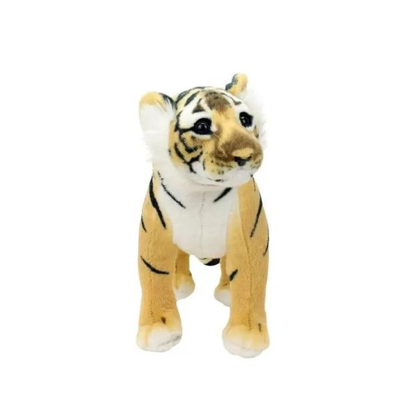 Imagem de Bicho de Pelúcia Tigre Macio Em Pé - 30cm - Fofy Toys