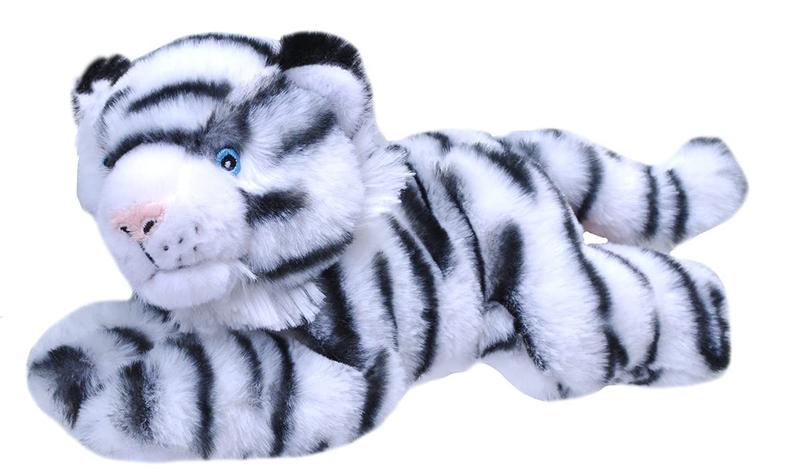 Imagem de Bicho de pelúcia Wild Republic ECokins Mini White Tiger 20cm