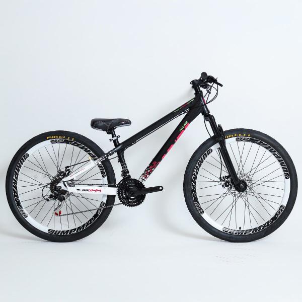 Imagem de Bicicleta 26 vikingx 21v shimano - tuff x-44 - preto/branco