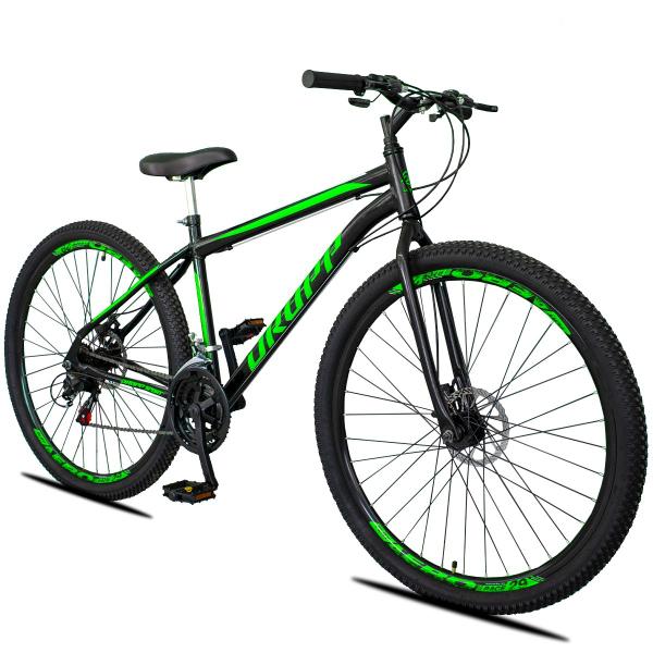 Bicicleta 29 Dropp Sport Aço 21 Marchas Freio a Disco Bicicleta 29 Dropp Sport Aço 21 Marchas Freio a Disco