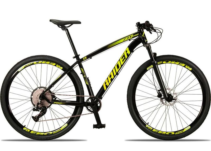 Bicicleta 29 Raider Z3X Pro 12V Freio Hidráulico Suspensão com Trava no Guidão Imagem de Bicicleta 29 Raider Z3X Pro 12V Freio Hidráulico Suspensão com Trava no Guidão