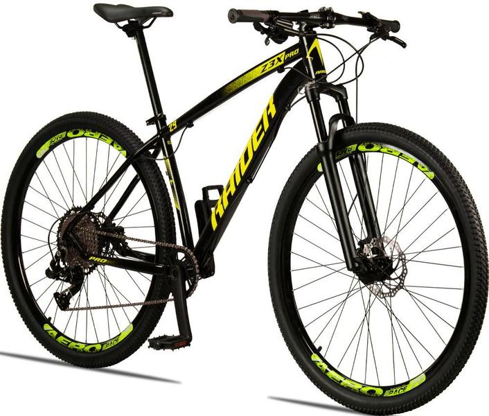 Bicicleta 29 Raider Z3X Pro 12V Freio Hidráulico Suspensão com Trava no Guidão Imagem de Bicicleta 29 Raider Z3X Pro 12V Freio Hidráulico Suspensão com Trava no Guidão