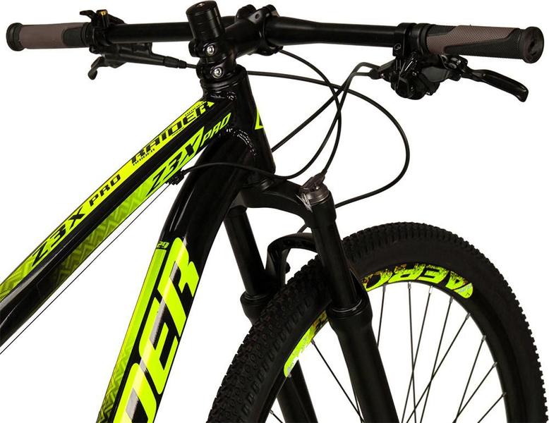 Bicicleta 29 Raider Z3X Pro 12V Freio Hidráulico Suspensão com Trava no Guidão Imagem de Bicicleta 29 Raider Z3X Pro 12V Freio Hidráulico Suspensão com Trava no Guidão