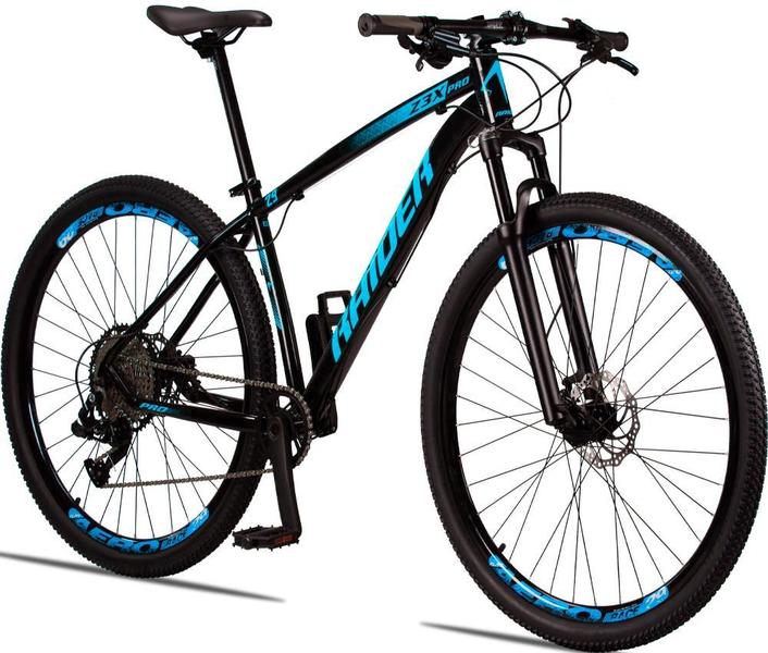 Bicicleta 29 Raider Z3X Pro 12V Freio Hidráulico Suspensão com Trava no Guidão Imagem de Bicicleta 29 Raider Z3X Pro 12V Freio Hidráulico Suspensão com Trava no Guidão