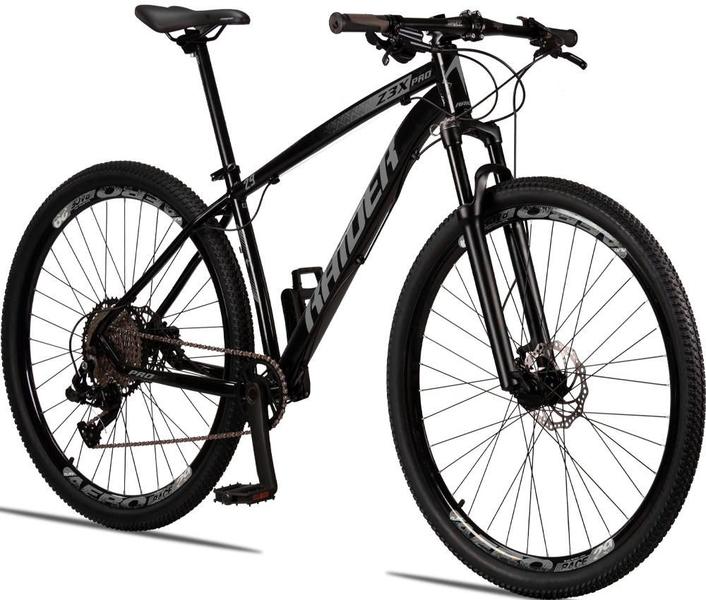 Imagem de Bicicleta 29 Raider Z3X Pro 12V Freio Hidráulico Suspensão com Trava no Guidão