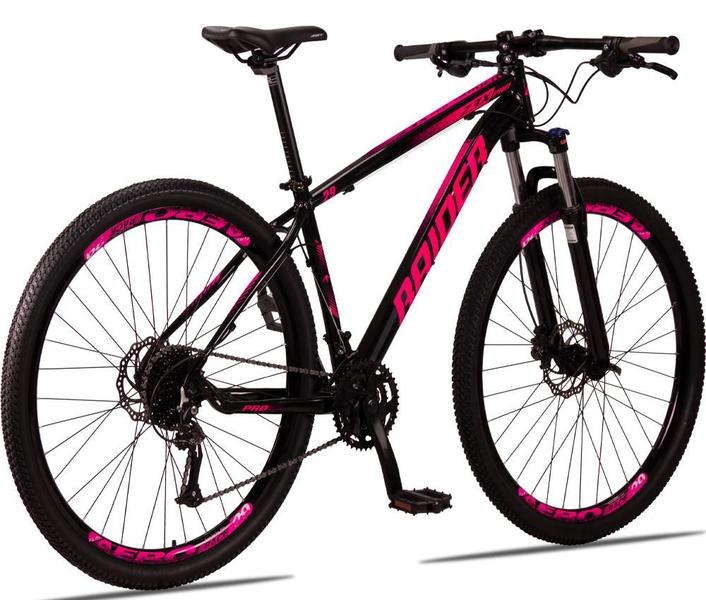 Imagem de Bicicleta 29 Raider Z3X Pro 27V Câmbio Traseiro Shimano Altus Freio Hidráulico Suspensão com Trava