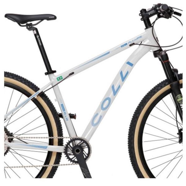 Imagem de Bicicleta Allure Colli Bike Aro 29 Com Quadro 17” Freio Hidráulico 12 Marchas - Branco