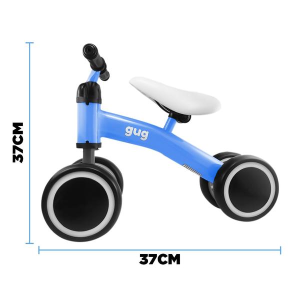 Imagem de Bicicleta Andador 4 Rodas De Equilíbrio Infantil Até 20Kg - 1267