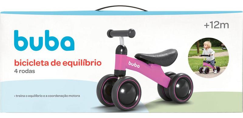 Imagem de Bicicleta Apoio Andador Sem Pedal Infantil Equilíbrio Buba