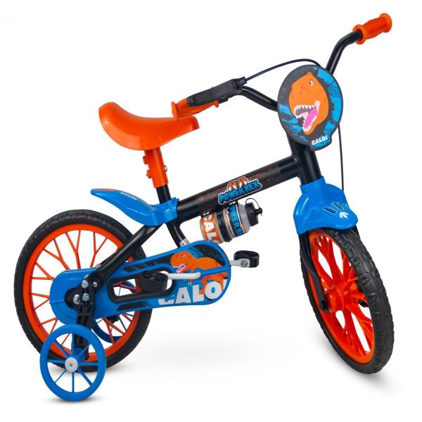 Imagem de Bicicleta Aro 12 Caloi Power Rex Nathor Garrafinha Capacete