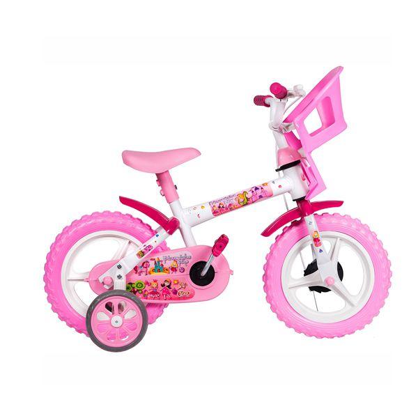 Imagem de Bicicleta Aro 12 Infantil Feminina Styll Princesinhas