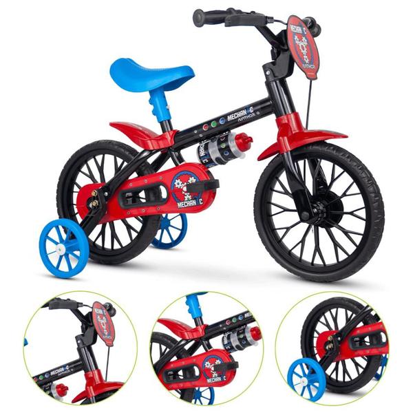 Imagem de Bicicleta Aro 12 Rodinha Menino Bike Infantil Pequena