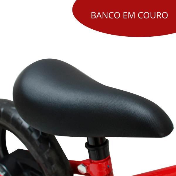 Imagem de Bicicleta Aro 12 Sem Pedal Bike Balance Importway Vermelha