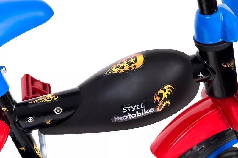 Imagem de Bicicleta Aro 12 Styll Moto Bike Styllkids