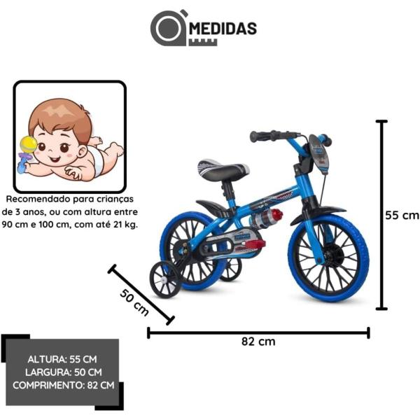 Imagem de Bicicleta aro 12 Veloz Nathor