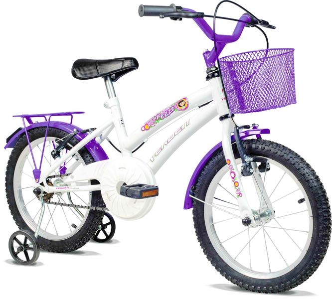 Imagem de Bicicleta Aro 16 Infantil Breeze Meninas Até 40 Kilos Com Rodinhas Laterais Verden